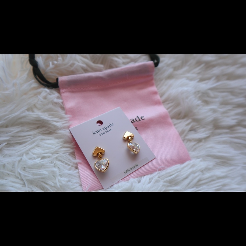 BRAND NEW Kate Spade ♠️ Everyday Spade Drop Studs